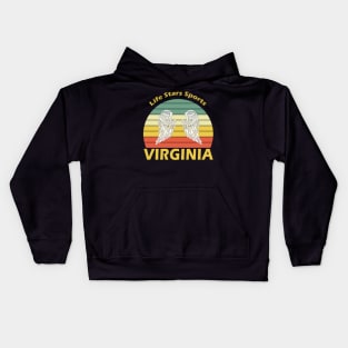 Virginia State Kids Hoodie